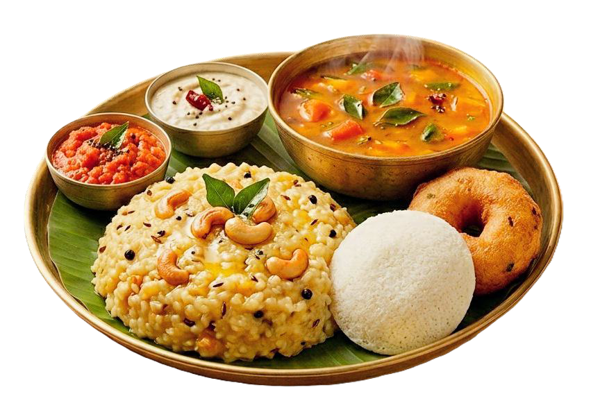 Pongal Vada Idly Combo (1 Scoop)