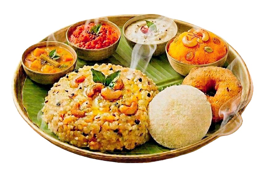 Pongal Vada Idly Kesari Combo